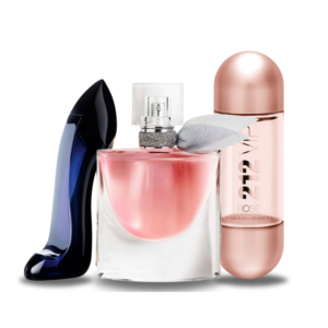 Carolina Herrera GOOD GIRL, Lancôme LA VIE EST BELLE et Carolina Herrera 212 VIP Rosé
