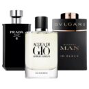 Bvlgari In Black, Giorgio Armani Acqua Di Gio, L’Homme Prada Intense