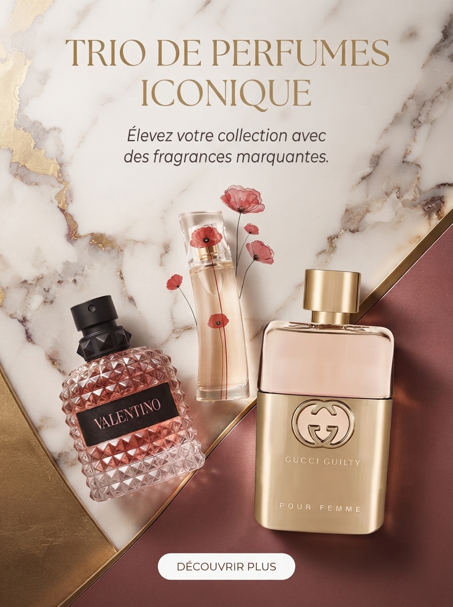 Gucci Guilty, Valentino Intense, Flower By Kenzo – Image 2
